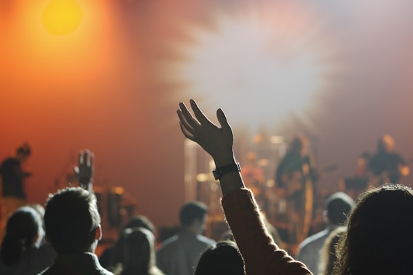 Our church family in worship